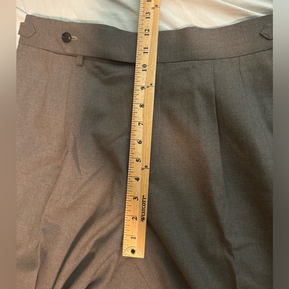 SUITSUPPLY TAUPE TROUSERS 4PLY HIGH RISE - Picture 2 of 5